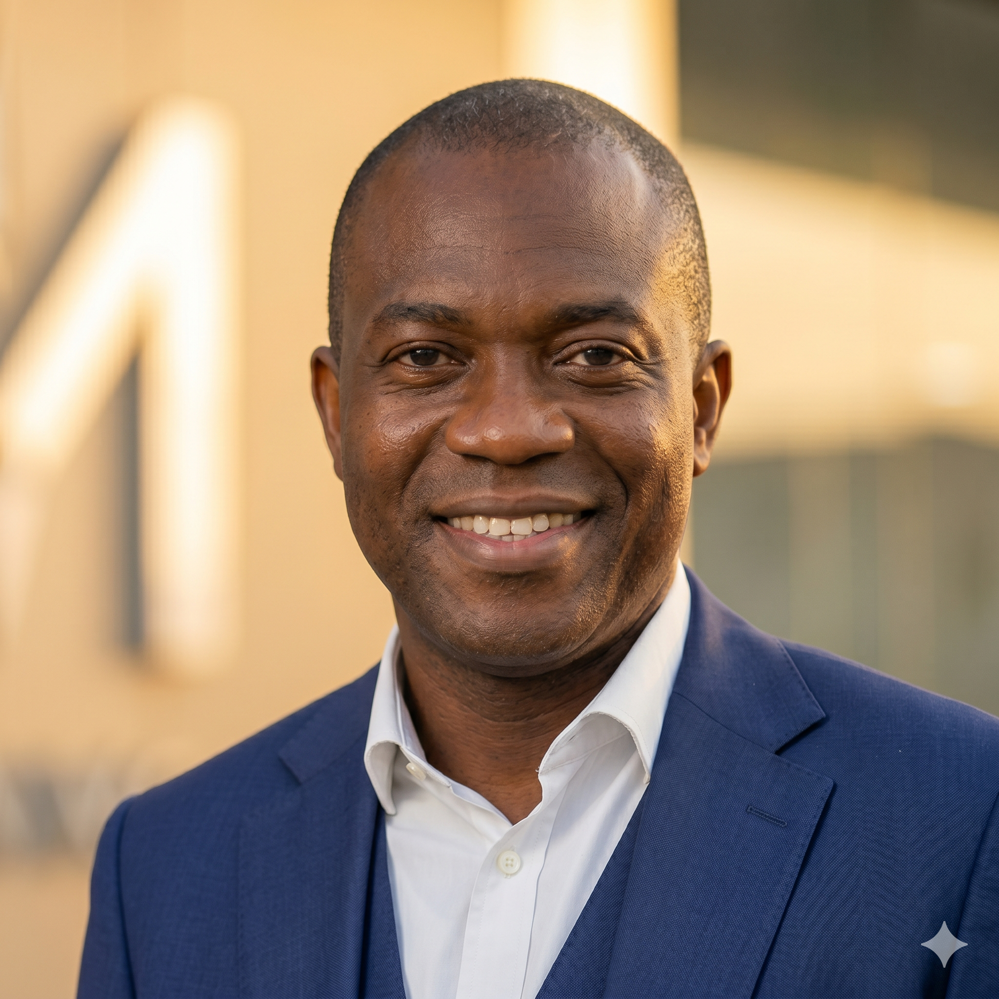 Portrait of Chukwuemeka Adeyemi, Founder & Principal at Meridian Motors